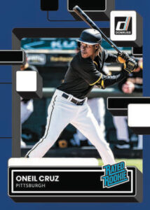 Base Rated Rookie Holo Blue O'Neil Cruz MOCK UP