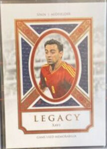 Legacy Memorabilia Relics Xavi