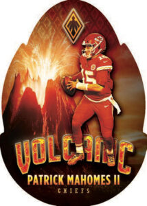 Volcanic Die-Cut Patrick Mahomes MOCK UP