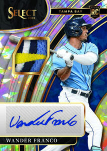 Rookie Jersey Auto Cracked Ice Wander Franco MOCK UP