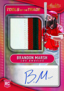 Tools of the Trade Jumbo Signatures Brandon Marsh MOCK UP