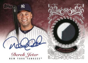 Topps Reverence Auto Patch Derek Jeter MOCK UP