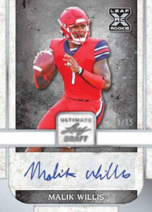 Base Auto Malik Willis MOCK UP