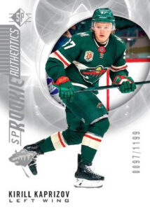 Base Rookie Authentics Kirill Kaprizov MOCK UP