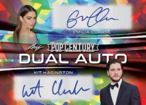 Dual Auto Emilia Clarke, Kit Harington MOCK UP