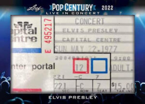 Live in Concert Ticket Elvis MOCK UP