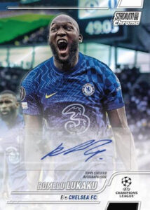 Base Chrome Auto Romelu Lukaku MOCK UP