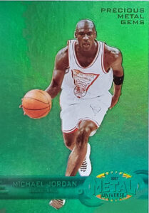 1997-98 Retro Precious Metal Gems Green PMG Michael Jordan