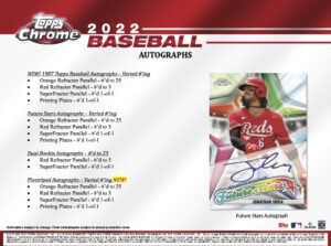 2022 Topps Chrome Baseball