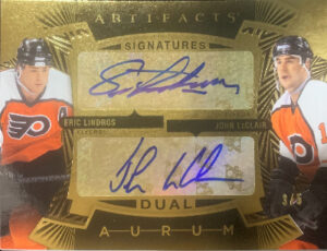 Aurum Signatures Dual Eric Lindros, John LeClair