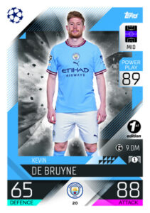 Base 1st Edition Kevin De Bruyne MOCK UP