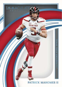 Base Platinum Patrick Mahomes II MOCK UP