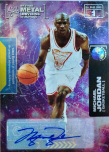 Base Silver Auto Michael Jordan