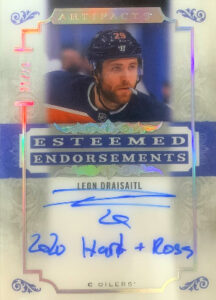 Esteemed Endorsements Auto Leon Draisaitl