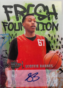 Fresh Foundation Silver Auto Scottie Barnes