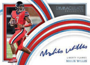 Rookie Auto Malik Willis MOCK UP