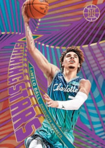 Shining Stars Purple Lamelo Ball MOCK UP