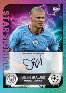 Autograph Erling Haaland MOCK UP