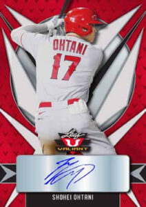 Base Auto Red Shohei Ohtani MOCK UP