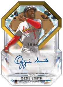 Diamond Greats Die-Cuts Auto Ozzie Smith MOCK UP