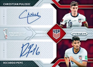 Dual Signatures Ricardo Pepi, Christian Pulisic MOCK UP