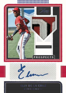 Prospects Jersey Auto Elly De la Cruz MOCK UP