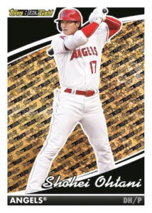 Topps Black Gold Shohei Ohtani MOCK UP