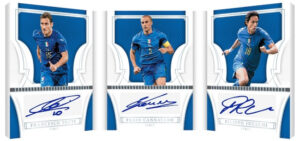 Triple Auto Booklets Fabio Cannavaro, Filippo Inzaghi, Francesco Totti MOCK UP