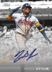 Base Auto Ronald Acuna Jr MOCK UP