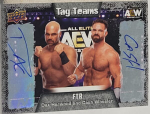 Base Tag Team Auto Dax Harwood, Cash Wheeler