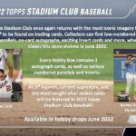 2022 Topps Stadium Club Baseball