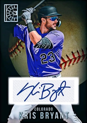 Base Auto Kris Bryant MOCK UP