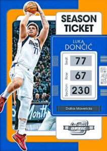 Base Season Ticket Gold Luka Doncic MOCK UP