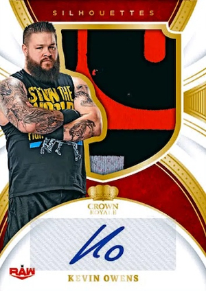 Crown Royale Silhouettes Prime Auto Kevin Owens MOCK UP