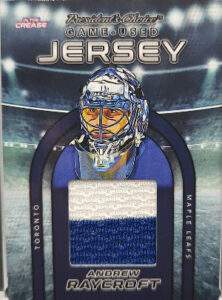 Game-Used Jersey Andrew Raycroft