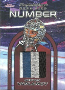 Game-Used Number Semyon Varlamov