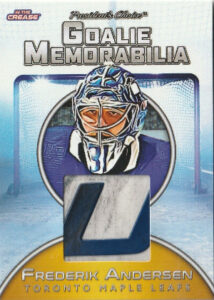 Goalie Memorabilia Frederik Andersen