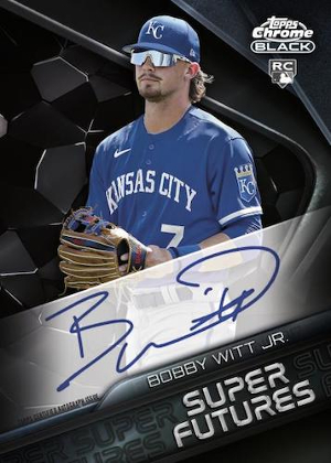 Super Futures Auto Bobby Witt Jr MOCK UP