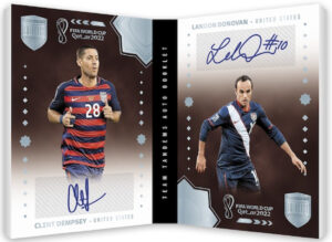 Team Tandems Auto Booklet Clint Dempsey, Landon Donovan MOCK UP