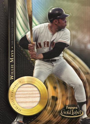 MLB Legends Relic Willie Mays MOCK UP