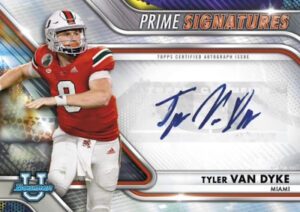 Prime Chrome Signatures Auto Tyler Van Dyke MOCK UP