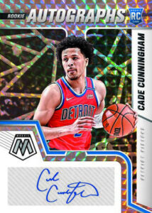 Rookie Auto Mosaic Cade Cunningham MOCK UP