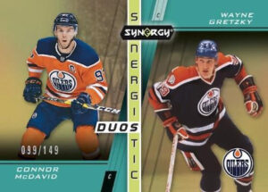 Synergistic Duos Star Legend Connor McDavid, Wayne Gretzky MOCK UP