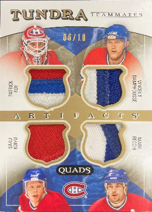 2022-2023 UD Artifacts Threads of Time Patch Chris Pronger TT-CP Jersey  Whalers