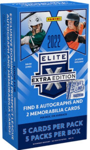 2022 Panini Elite Extra Edition Baseball