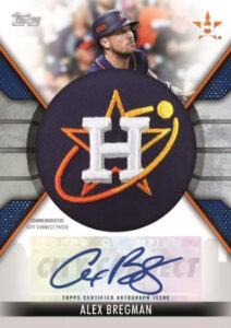 City Connect Patch Card Auto Alex Bregman MOCK UP