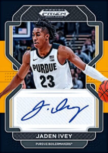 Draft Picks Auto Prizm Black Gold Jaden Ivey MOCK UP