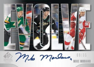 Evolve Silver Spectrum Foil Auto Mike Modona MOCK UP