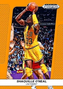 Flashback Prizms Gold Shaquille O'Neal MOCK UP