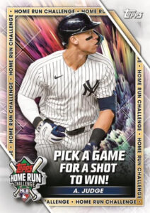 Home Run Challenge Aaron Judge MOCK UP